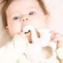 Natruba Rubber Rattle Art.251340 Teether made of 100% natural rubber