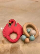 Natruba Rubber Rattle Art.251342  Teether made of 100% natural rubber