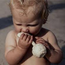 Natruba Rubber Rattle Art.251344  Teether made of 100% natural rubber