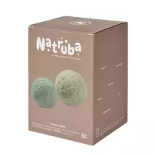 Natruba Rubber Sensory Balls Art.251354 Teether made of 100% natural rubber