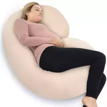 La Bebe™ Maternity Satin Pillow Sì - Duo Art.609575 Satin fabric. Multifunctional maternity pillow with memory foam filling