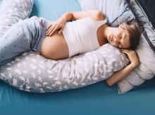 La Bebe™ Maternity Pillow Sì - Duo Art.281145 Linen fabric. Multifunctional maternity pillow for pregnancy and breastfeeding