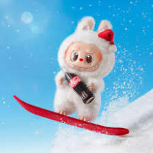 Labubu Cola Art.252273 Minkštas žaislas Labubu, 15 cm