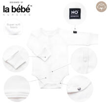 La Bebe™ Baby Set Art.9-07-31 White 4-piece baby set, 100% cotton
