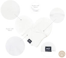 La Bebe™ Baby Set Art.9-07-32 White 4-piece baby set, 100% cotton