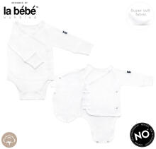 La Bebe™ Baby Set Art.9-07-32 White 4-piece baby set, 100% cotton