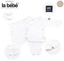 La Bebe™ Baby Set Art.9-07-32 White 4-piece baby set, 100% cotton
