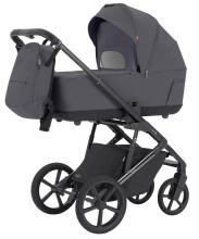 Vaikiškas vežimėlis 2in1 CARRELLO Sigma CRL-6523 Club Grey