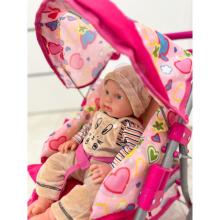 WOOPIE ROYAL Lėlė kūdikiui zuikio kostiumu 46 cm
