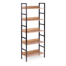 Aukštos lubos baldai su 5 lentynomis, metalinis MDF ModernHome