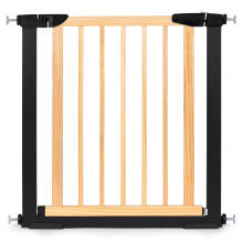 Saugumo vartai, 74-80 cm, laiptams ir durims, metalas ir medis, ECOTOYS