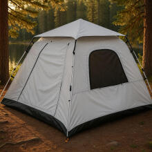 Pop-Up Kempingo Palapinė 4 Žmonėms Igloo 1500 mm Atspari Vandeniui MultiGarden