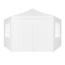Sodo prekybos paviljonas palapinė 2x2x2 m su langais balta MultiGarden