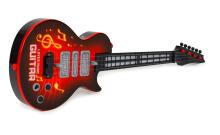 Gitara vaikams elektrinė su mokymusi groti gitara infraraudonųjų spindulių melodijos raudona
