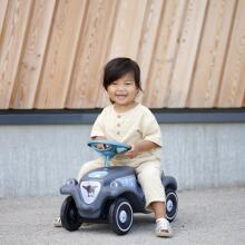 BIG Bobby Car Classic Eco Važiuoklė su Rageliu Pilka