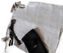 La bebe™ Mama Blouse Linen Art.2881 Universali palaidinė nėščioms moterims iš natūralaus lino, Natural linen
