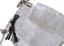 La bebe™ Mama Blouse Linen Art.2881 Universali palaidinė nėščioms moterims iš natūralaus lino, Natural linen