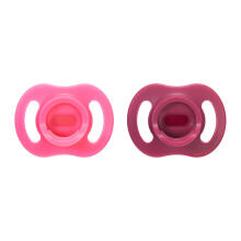 TOMMEE TIPPEE silikoninis čiulptukas, ULTRA-LIGHT 6-18M, 2 vnt, 433595