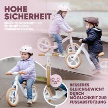 Moreez Balance Bike Art.255178 Pink Children's bicycle - runner with metal frame