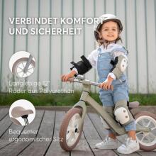KikkaBoo Lanser Balance Bike Art.255181 Black Children's bicycle - runner with metal frame