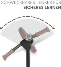 KikkaBoo Lanser Balance Bike Art.255182 Beige Children's bicycle - runner with metal frame