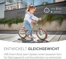KikkaBoo Lanser Balance Bike Art.255183 Grey Children's bicycle - runner with metal frame