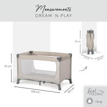 Hauck Dream N Play Baby Travel Art.255192 Beige