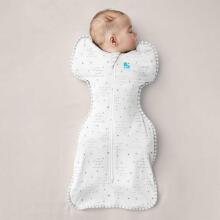 Love To Dream Swaddle Up  Art.LTD-L1003232WHTXS Superstar Medvilninis miegmaišis-vystyklai XS dydžio.
