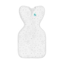 Love To Dream Swaddle Up  Art.LTD-L1003232WHTXS Superstar Medvilninis miegmaišis-vystyklai XS dydžio.
