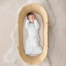 Love To Dream Swaddle Up  Art.LTD-L1003232WHTXS Superstar Medvilninis miegmaišis-vystyklai XS dydžio.