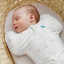 Love To Dream Swaddle Up Bambusa S Art.LTD-L1001001SNDS Sandollar   Cotton swaddle-sleeping bag for comfortable sleep, swaddling S size.