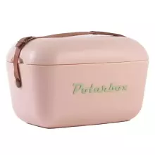 Polarbox Cool Box Retro Cooler Art.256940 Pink Camping Refrigerator 20L