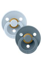 Bibs Studio Colour Round Art.257317 Hunter Green Pacifier, 100% natural  6-18  (2pcs)