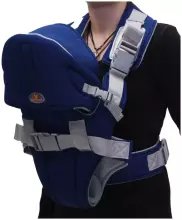 Mini Baby Carry Go  Art.BB003 Pink kengūros krepšys 2 viename (nuo 3,6 iki 12 kg)