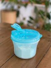 Mini Baby Milk Powder Case Art.TC5022 Green Talpykla / dėžutė sausam pieno mišiniui su skyriais laikyti