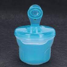 Mini Baby Milk Powder Case Art.TC5022 Green Talpykla / dėžutė sausam pieno mišiniui su skyriais laikyti