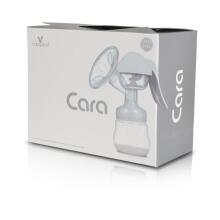 Mini Baby Breast Pump Cara Art.257717 Grey  Rankinis motinos pieno laktatorius (pieno siurblys)