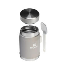 Termosas &bdquo;The Legendary Food Jar + Spork&ldquo; 0,4 l, šviesiai pilkas, 2.0
