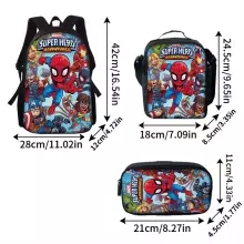 Children School Backpack Spiderman Art.258555  Backpack