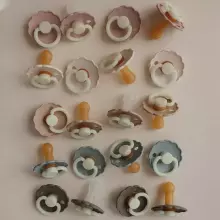Frigg Limited Autumn Collection Latex Art.258808 Pacifier (nipple) made of 100% natural rubber 0-6 months (2 pcs.)