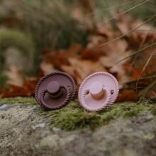 Frigg Limited Autumn Collection Latex Art.101514 Blush/Cocao Pacifier (nipple) made of 100% natural rubber 6-18 months (2 pcs.)