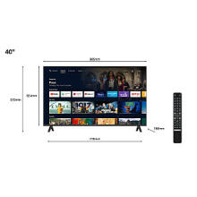 TCL S54 Series 40S5400A Телевизор 101,6 см (40") Full HD Smart TV Wi-Fi Черный