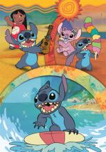 CLEMENTONI dėlionė Disney Stitch, 104 det., 25042