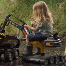 Volvo Mobile 360 Degree Excavator Art.25951 Suktinis Ekskavatorius Volvo Sukama Kabina Kibiras