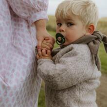 Frigg Little Viking Round Latex Art.10515 Ragnar  Pacifier (nipple) made of 100% natural rubber 0-6 months (1 pcs.)