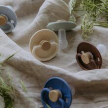 Frigg Little Viking Round Latex Art.10532 Sigrid  Pacifier (nipple) made of 100% natural rubber 6-18months (1 pcs.)