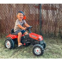 WOOPIE Pedalų Traktorius Farmer GoTrac Tylios Padangos