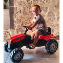 WOOPIE Pedalų Traktorius Farmer GoTrac Tylios Padangos