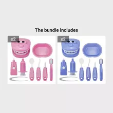 Doctor Set Smile Dentist Teeth Art.260089 Pink  Young/brave dentist set - Superhero smile