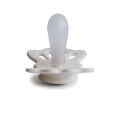 Frigg Lucky Symmetrical Silicone Pacifier  Art.10188 Cream Pacifier (nipple) made of 100% natural rubber 0-6 months (1 pcs.)